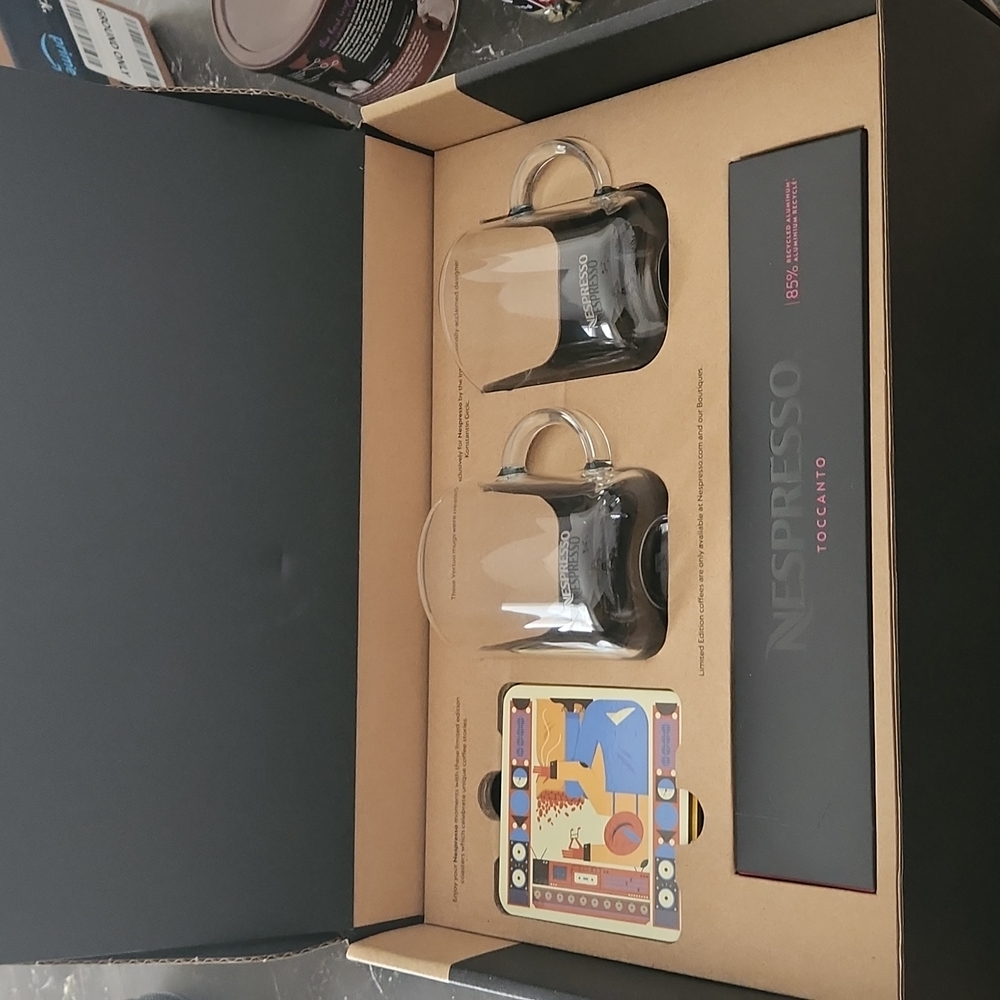 Brand new Nespresso welcome box